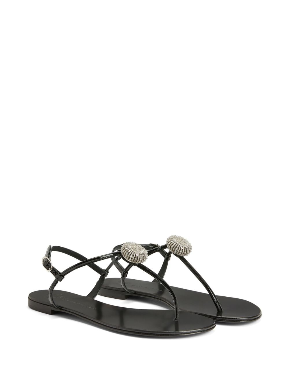 Emmy Lou crystal-embellished sandals - 2