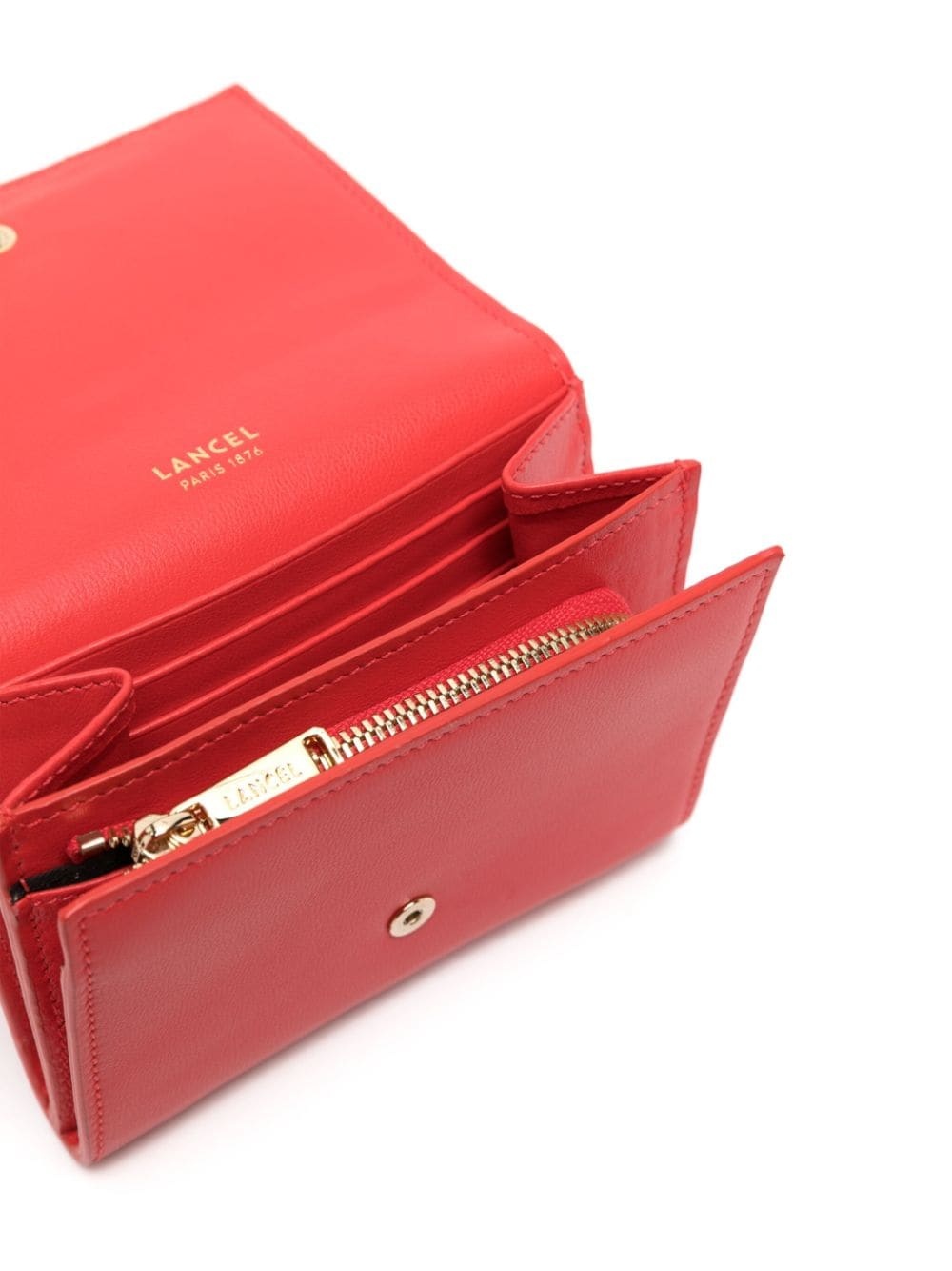 Billie leather flap wallet - 3