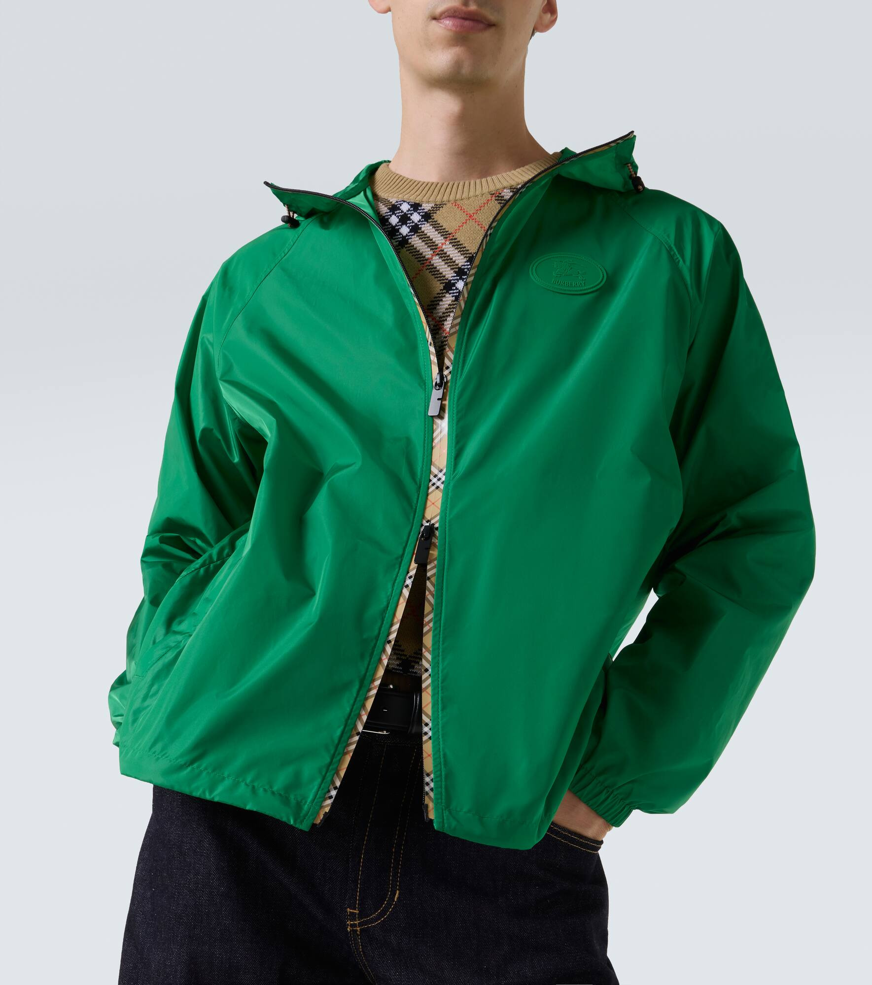 Burberry Check jacket - 5