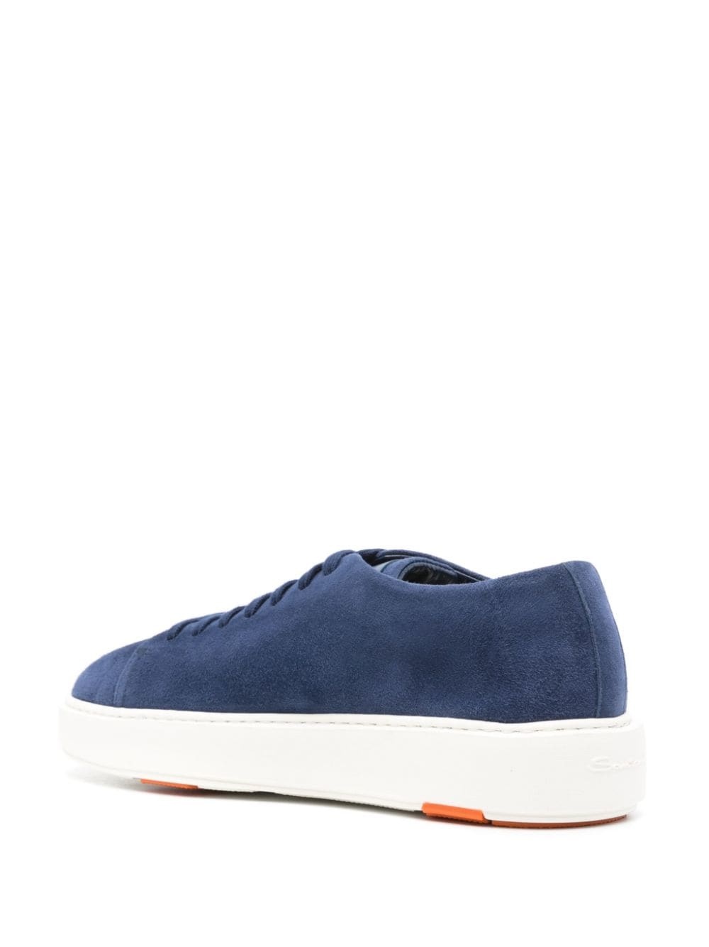 suede lace-up sneakers - 3