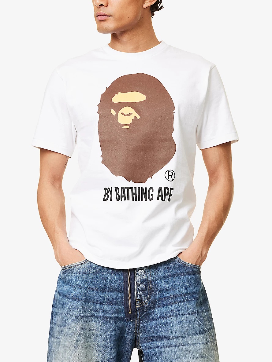Graphic-Print Crewneck Cotton T-Shirt - 3