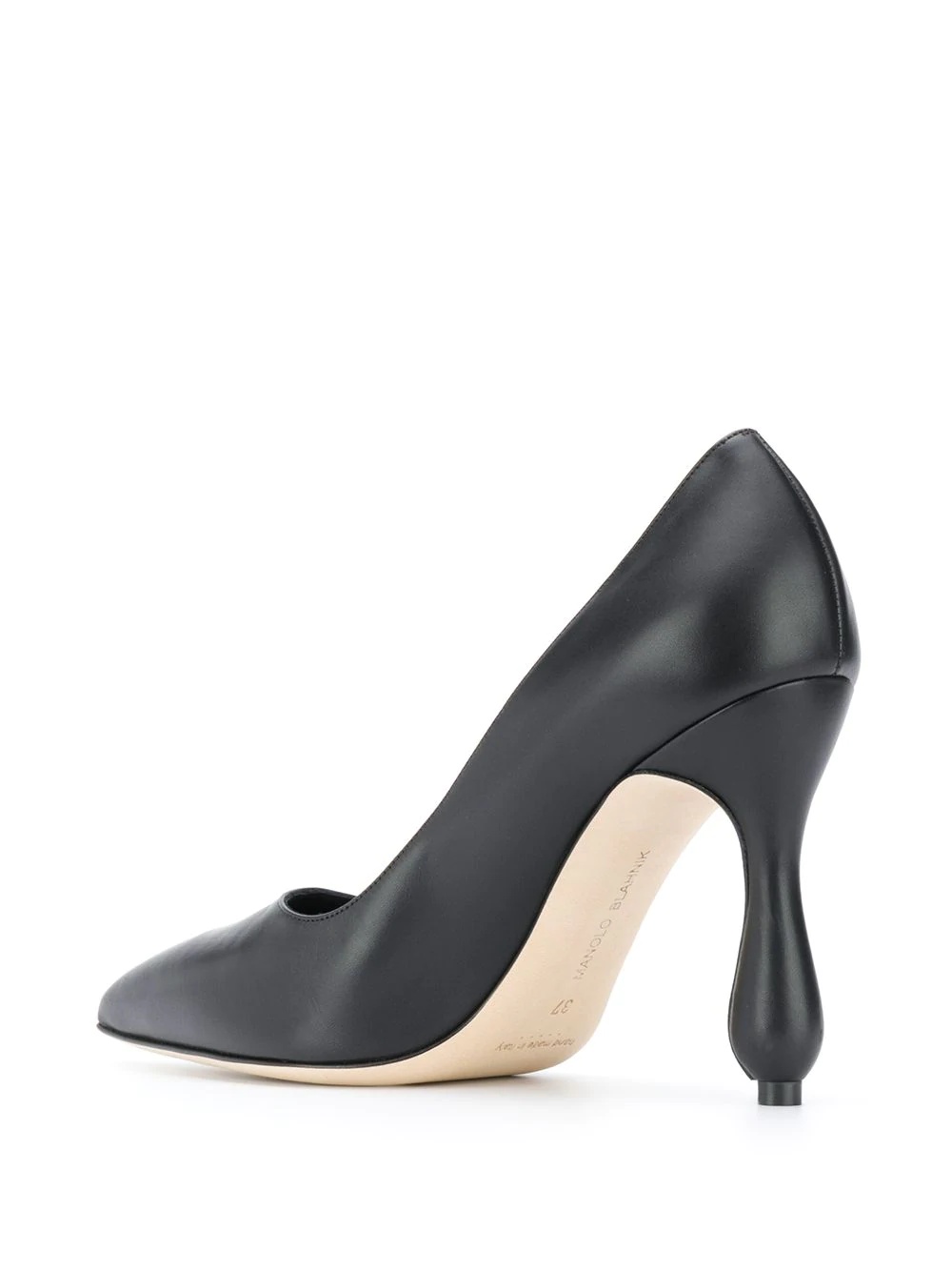 sculpted heel pump - 3