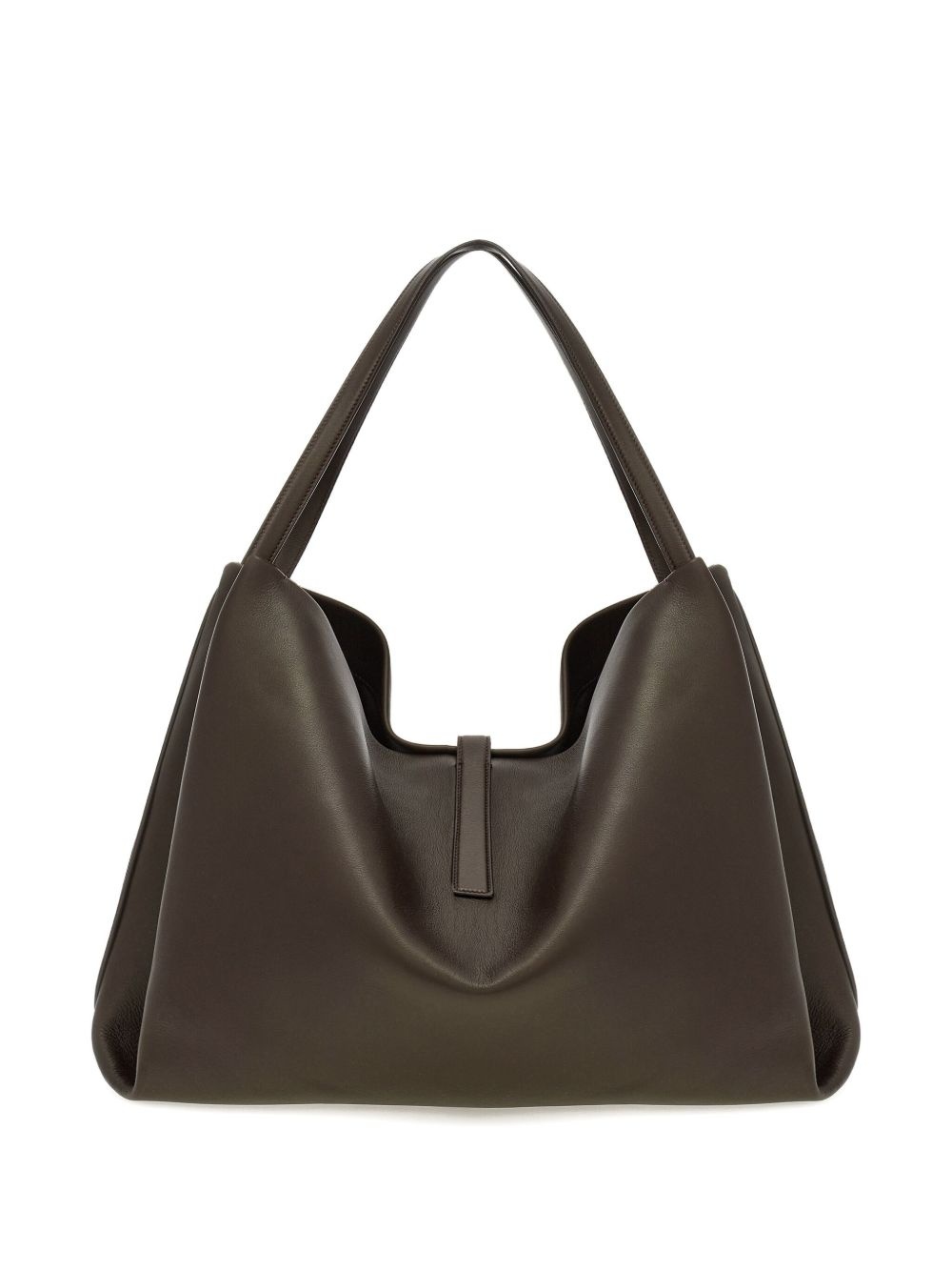 leather tote bag - 3