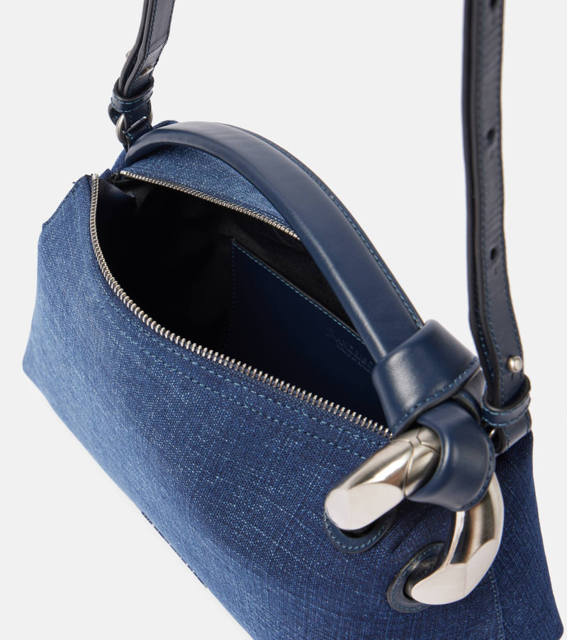 JWA Corner Medium denim shoulder bag 3