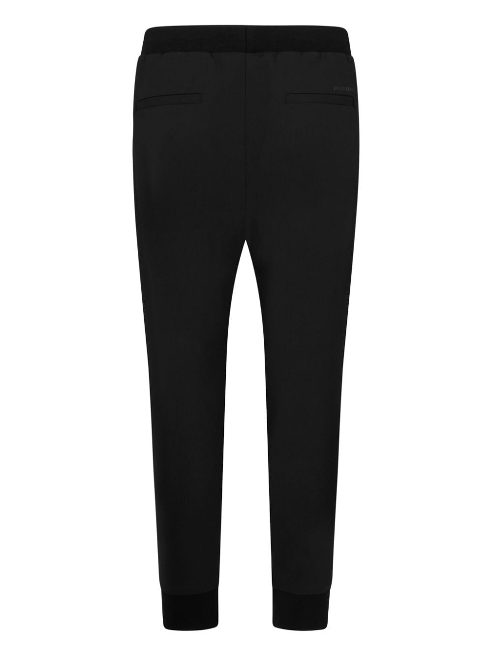 panelled wool-blend track pants - 2