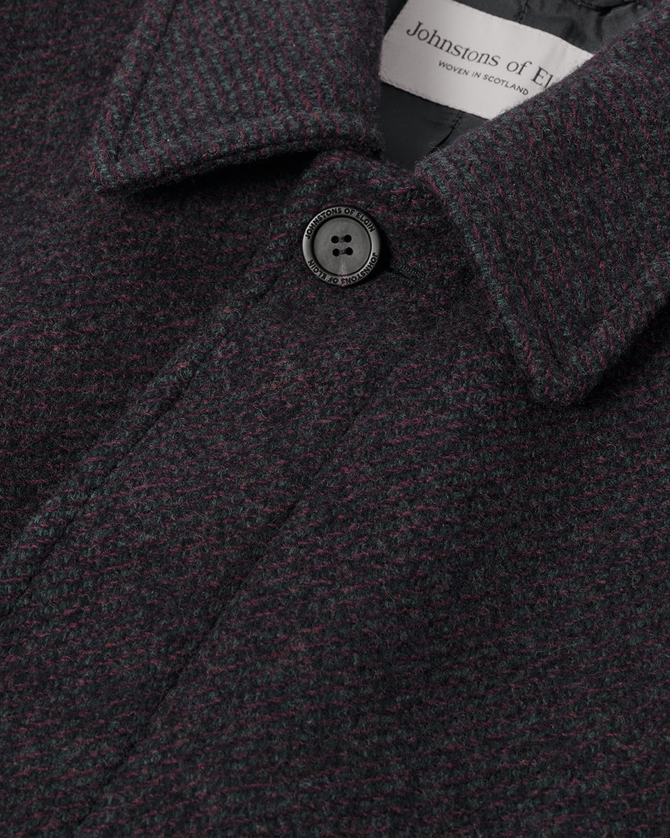 Wool Grey Car Coat - 6