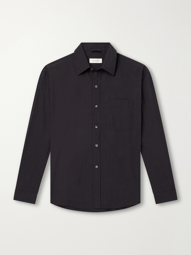 Executive Striped Cotton-Poplin Shirt 1