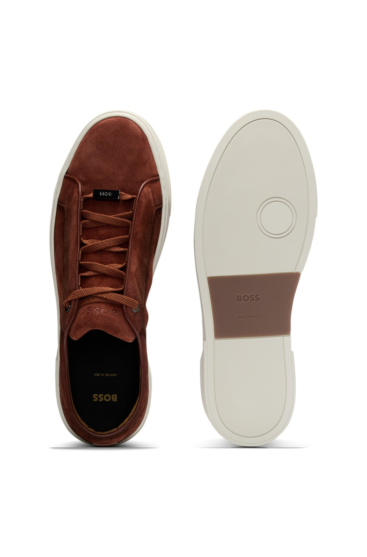 GARY LOW-TOP TRAINERS IN SUEDE - 4