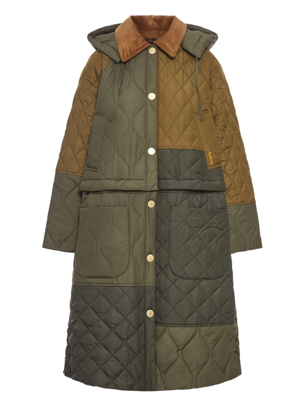 Cookston quilted single-breasted coat - 1