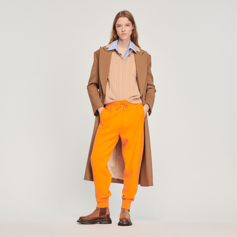 Sandro Knitted jogging bottoms outlook
