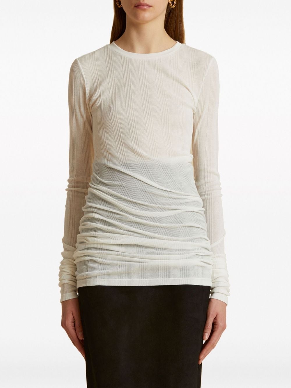 The Lenora ribbed T-shirt - 3