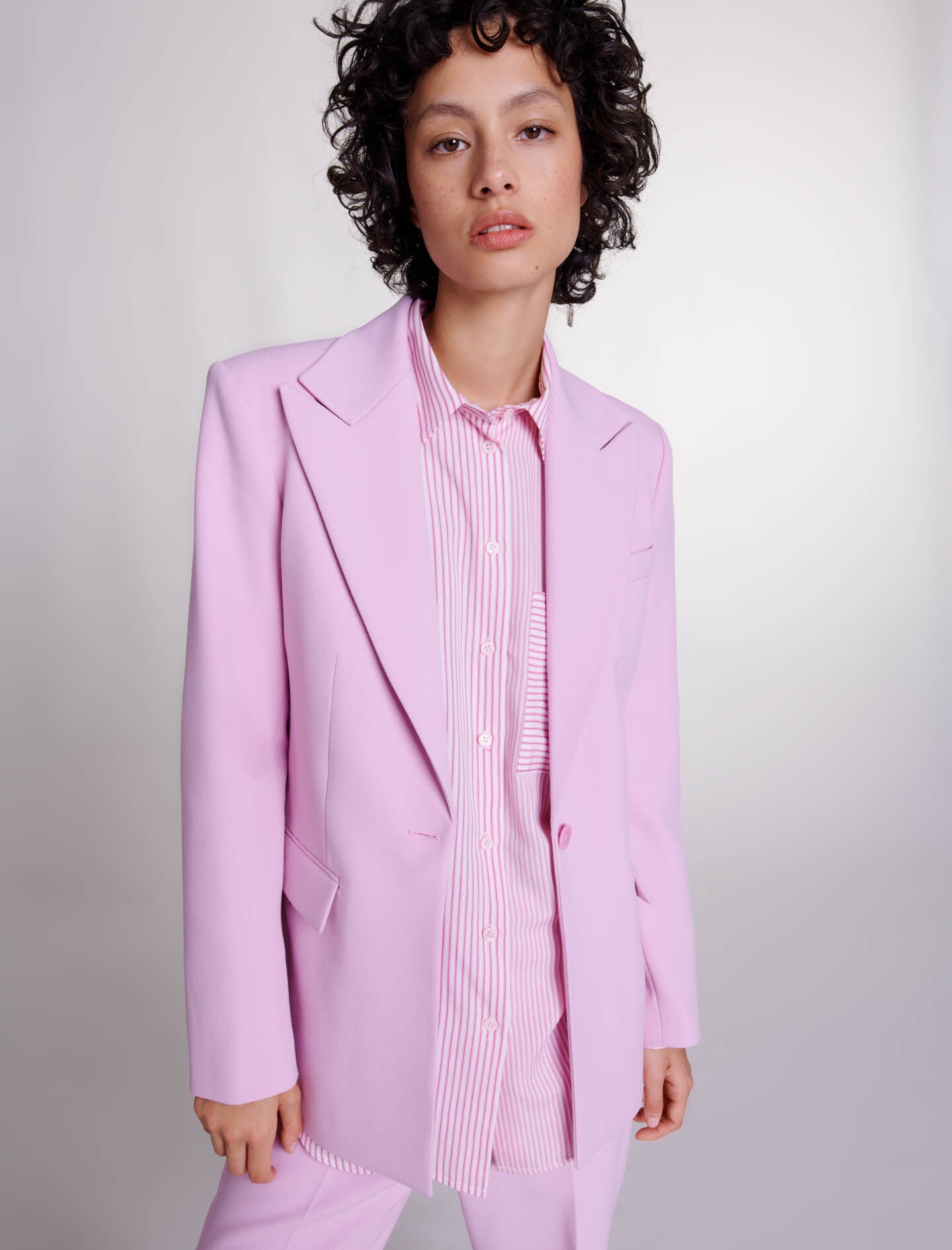 Fitted suit jacket - 7