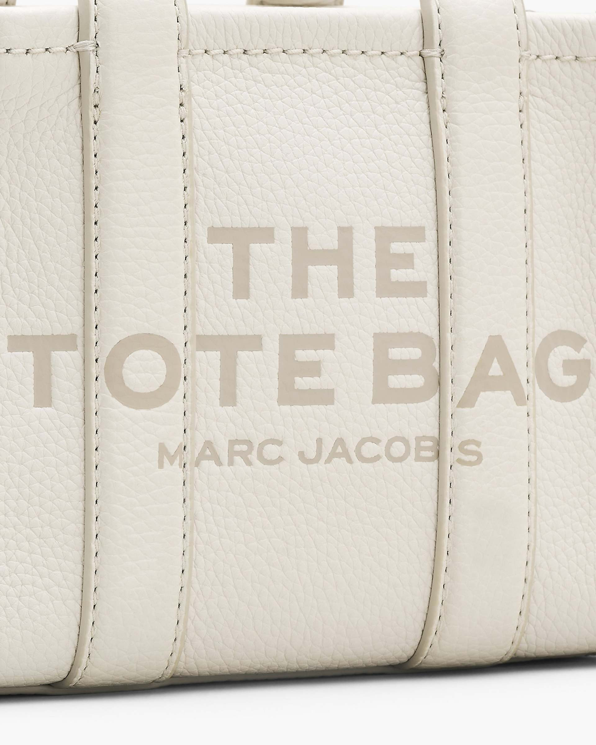 THE LEATHER MICRO TOTE BAG - 5