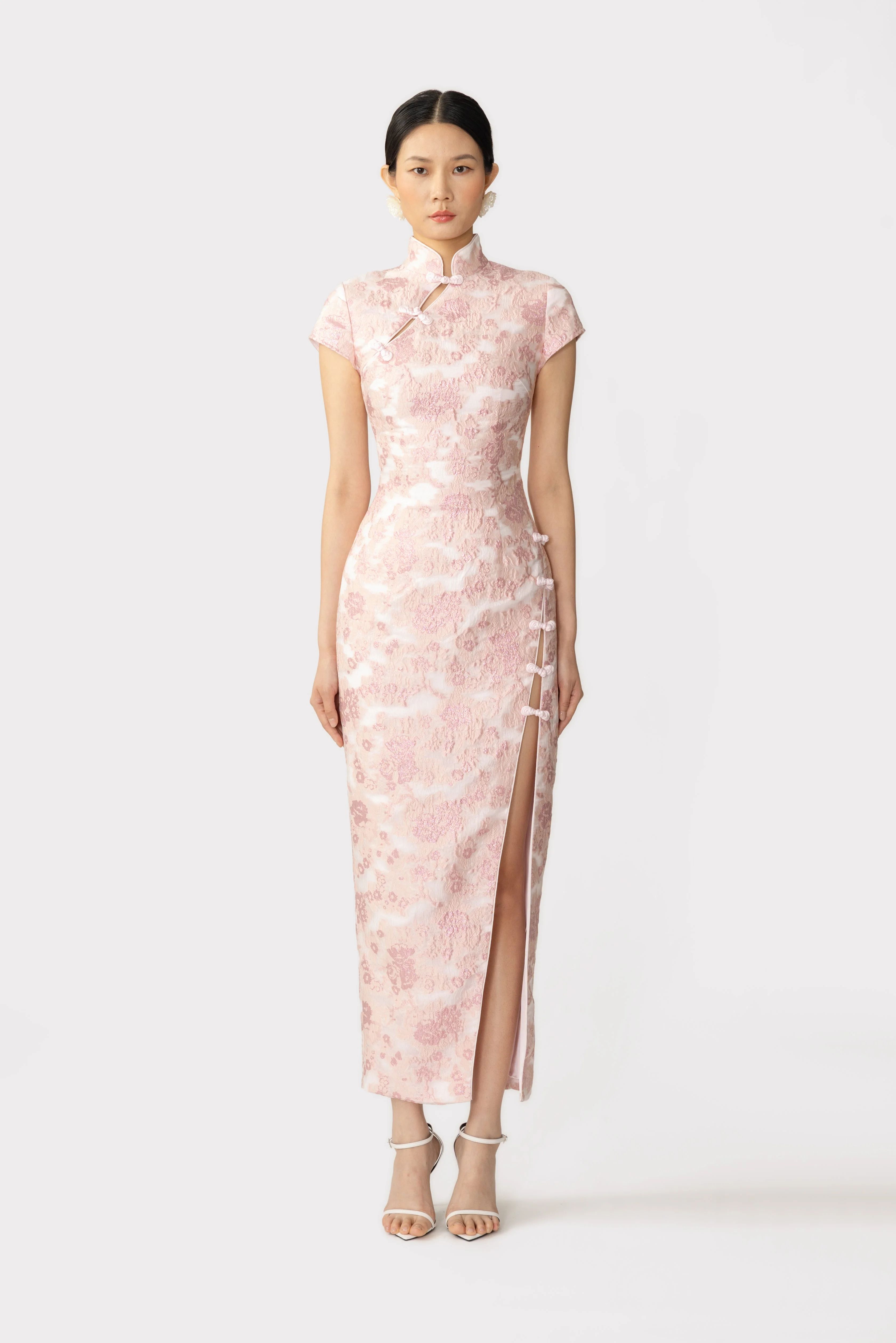 JOSEPHINE JACQUARD DRESS - 1