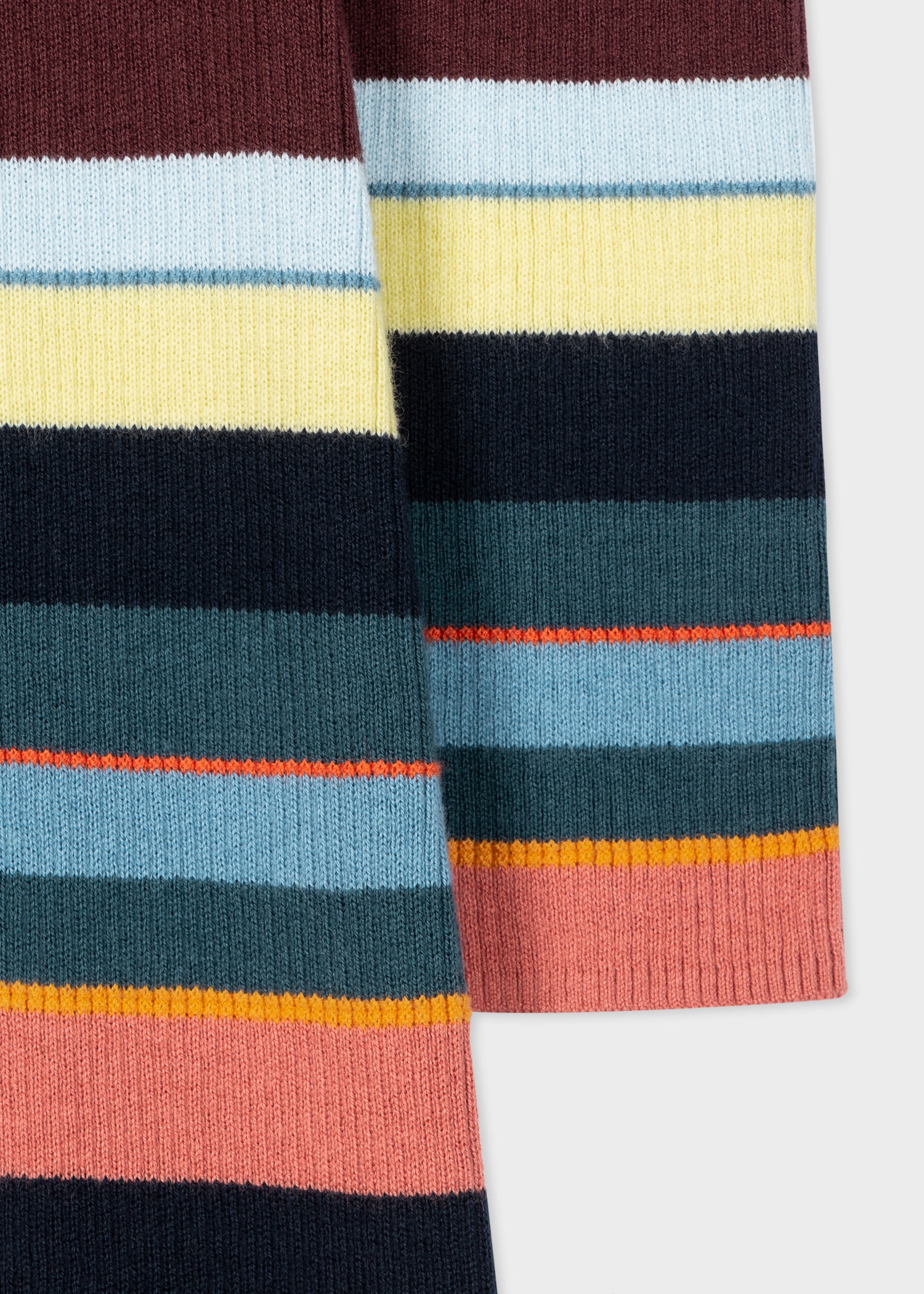 Multi Stripe Knitted Dress - 2
