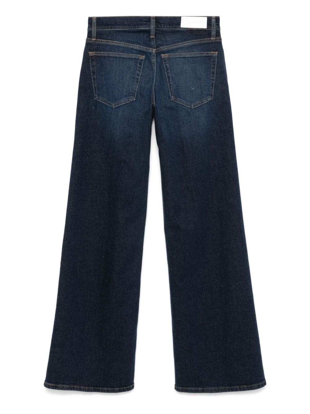 mid-rise wide-leg jeans - 2