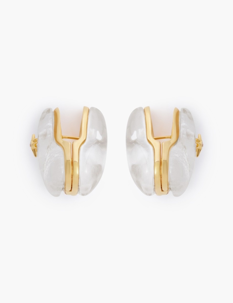 CRYSTAL PEBBLE EARRINGS - 3