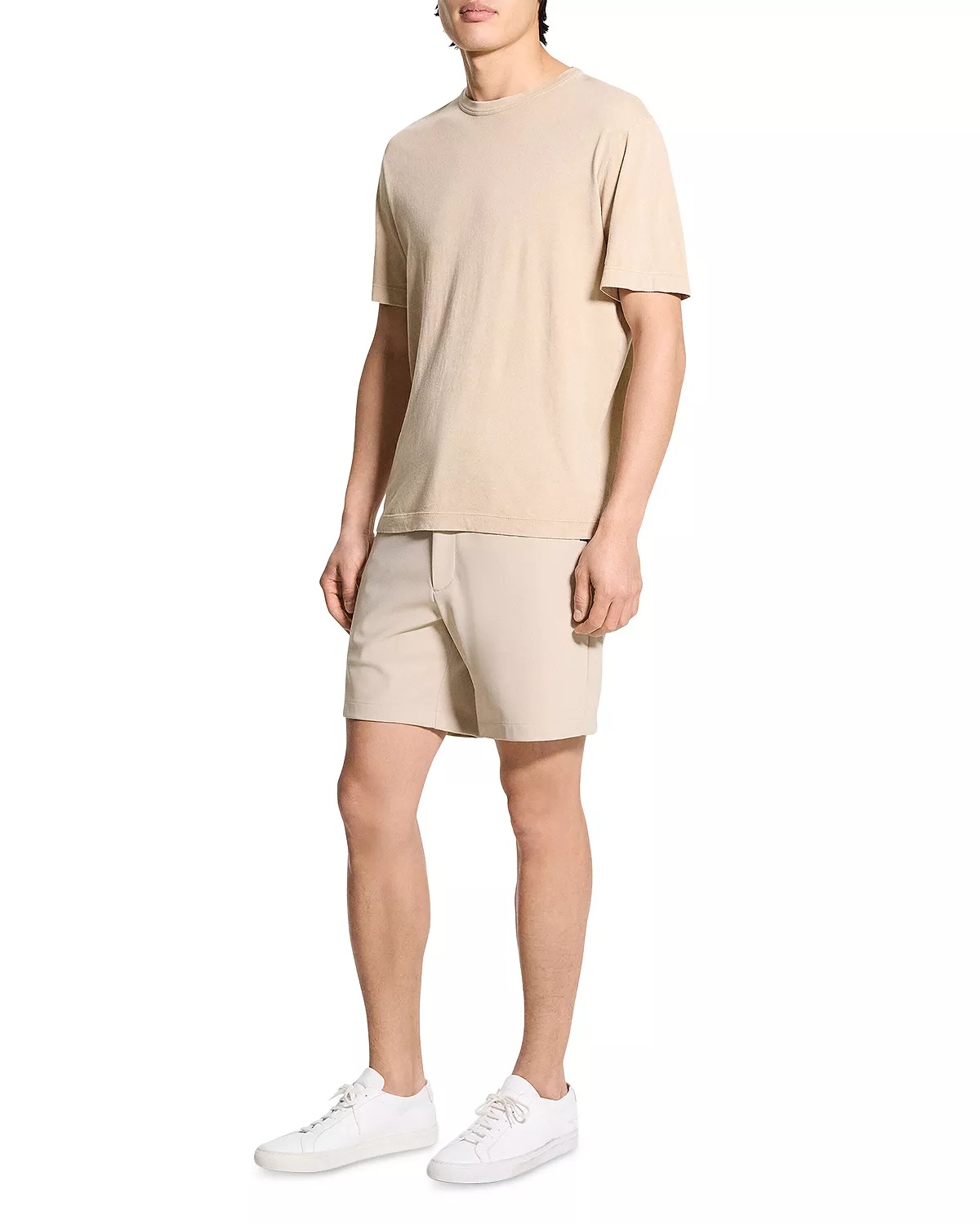 Crew Neck Tee in Fade Jersey - 2