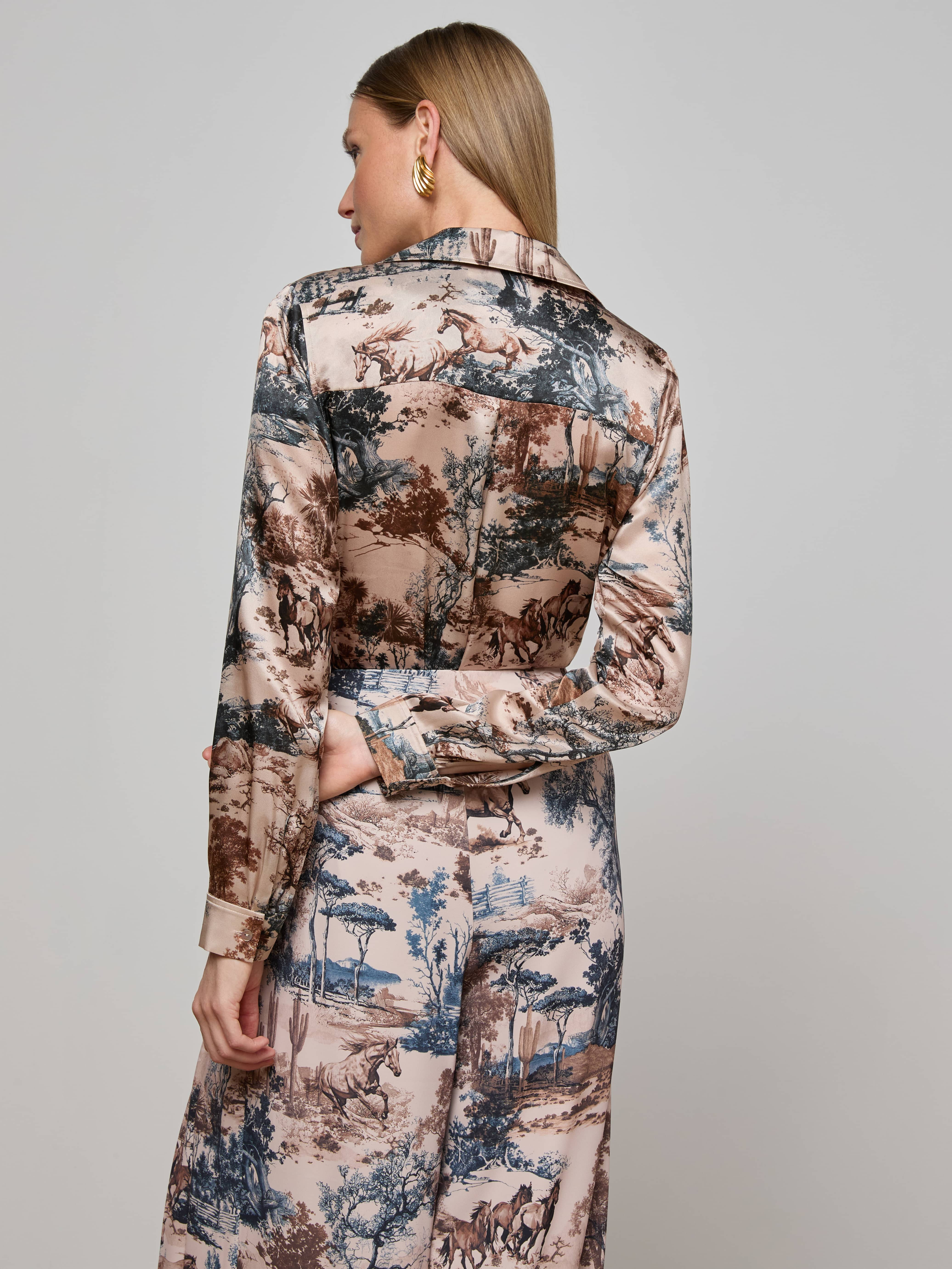 Tyler Silk Blouse - 5