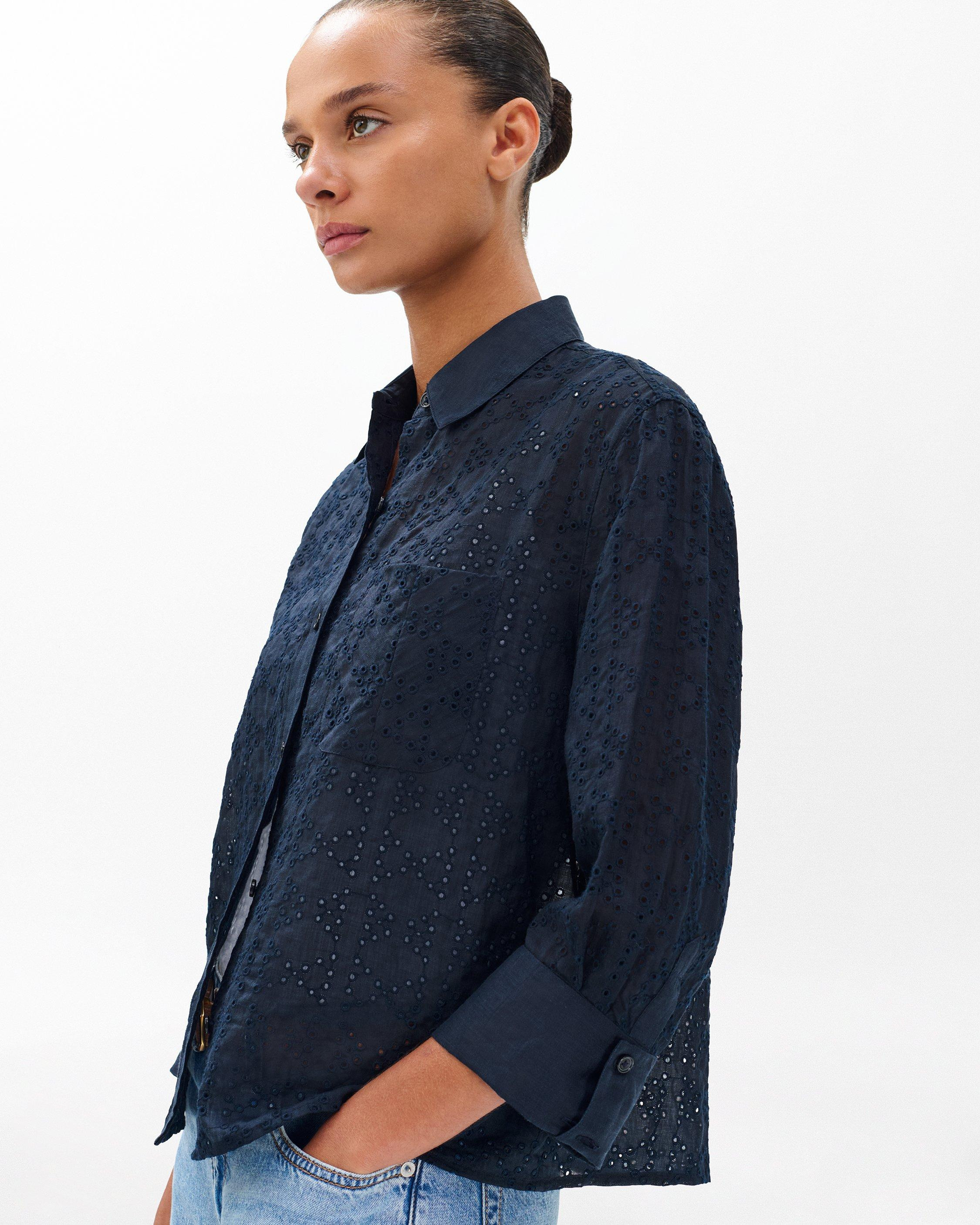 Lucia Eyelet Shirt - 4