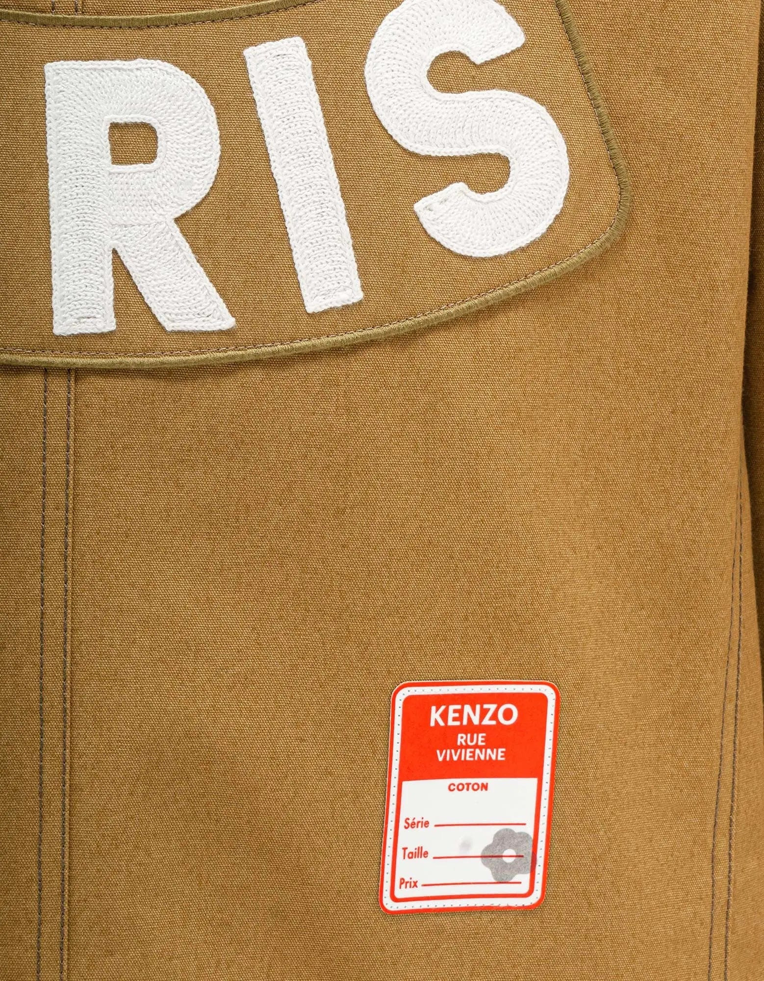 Kenzo Beige 'Kenzo Sailor' Workwear Jacket - 6