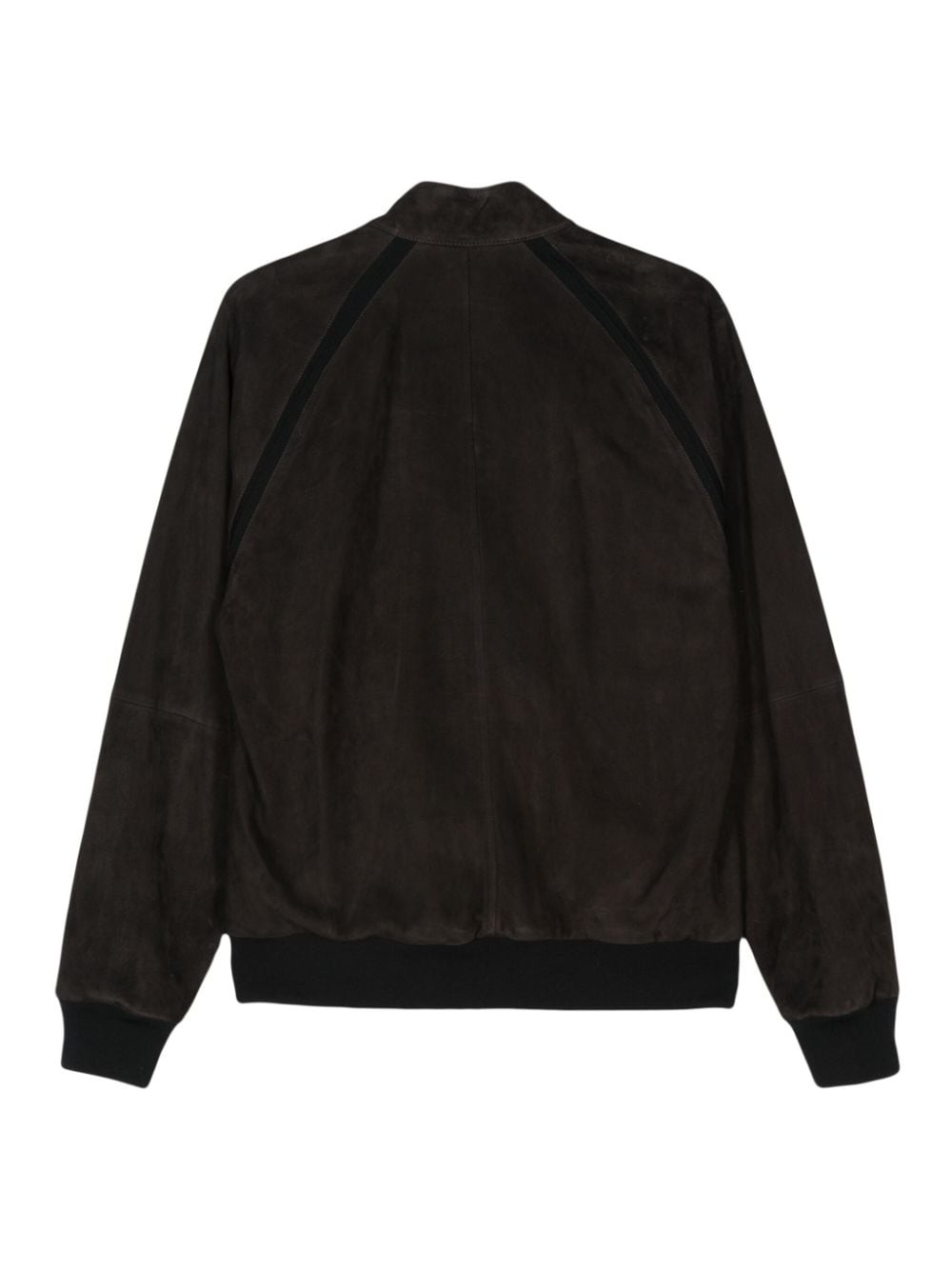 suede zipped jacket - 2