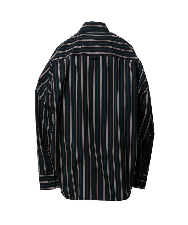 Leon Embroidery Stripe Shirt 25