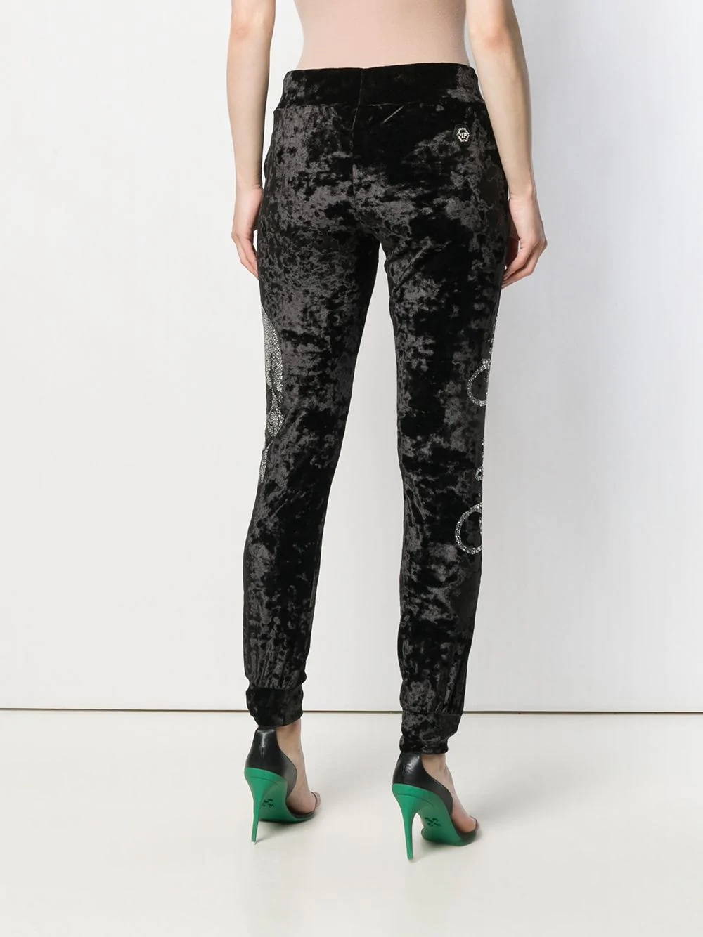 skull track trousers - 4