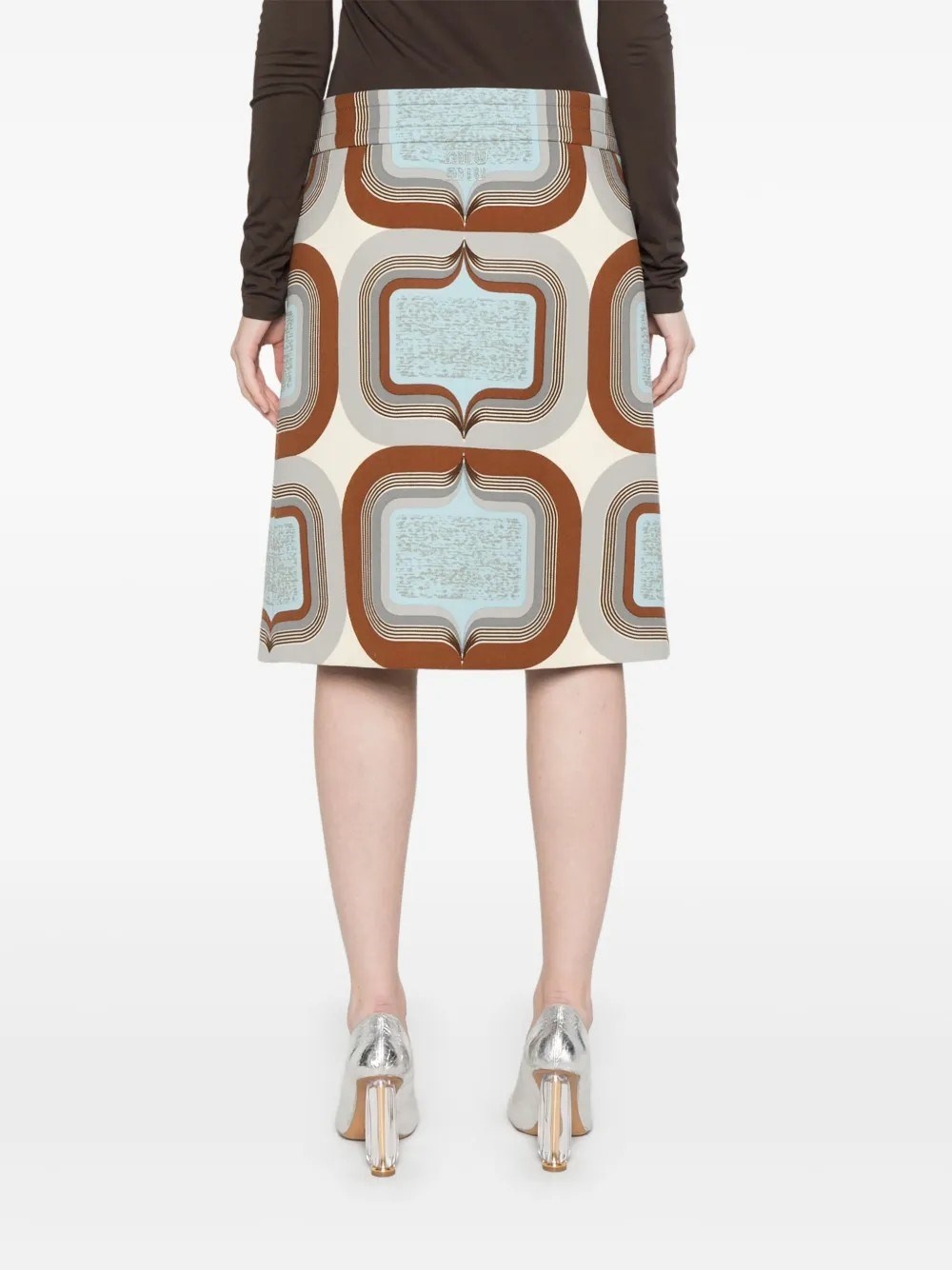 OPTICAL PRINT DRESS - 3