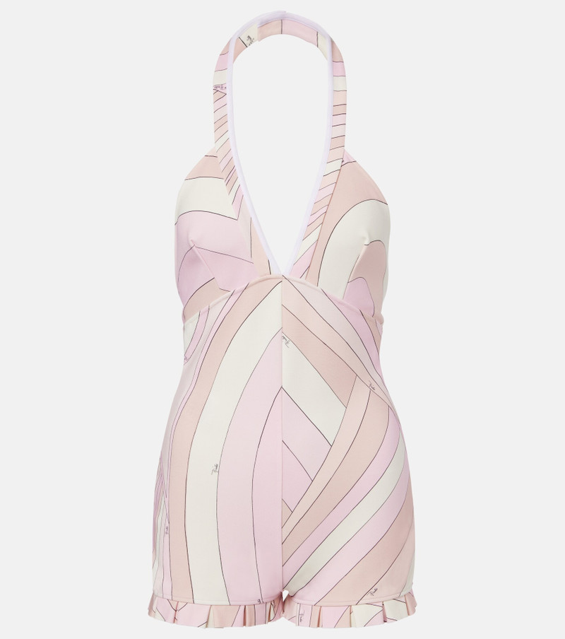 Iride satin jersey romper 1