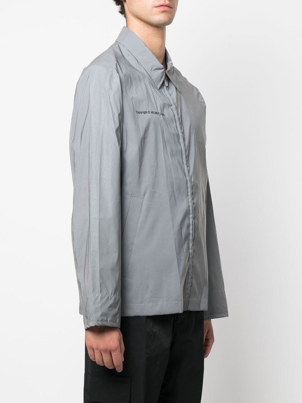 LOGO ZIPPED JACKET - 3