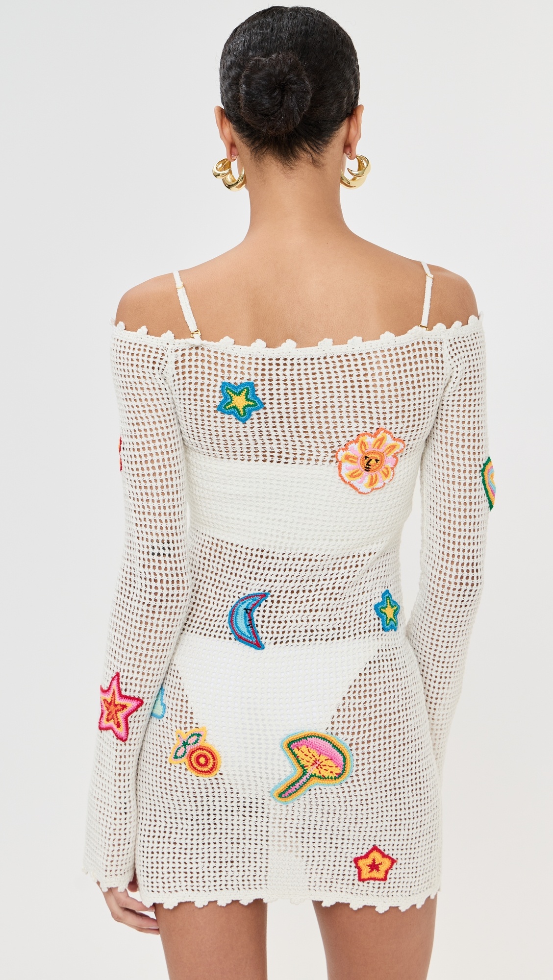 Crochet Dress with Patches - 2