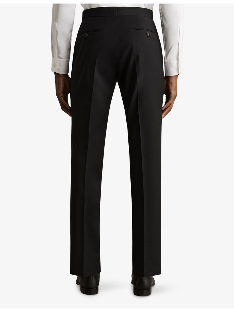 Promise Slim-Fit Wool-Blend Trousers 4