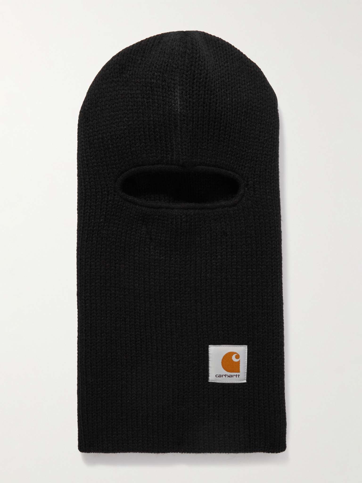 Storm Logo-Appliquéd Ribbed-Knit Balaclava - 1