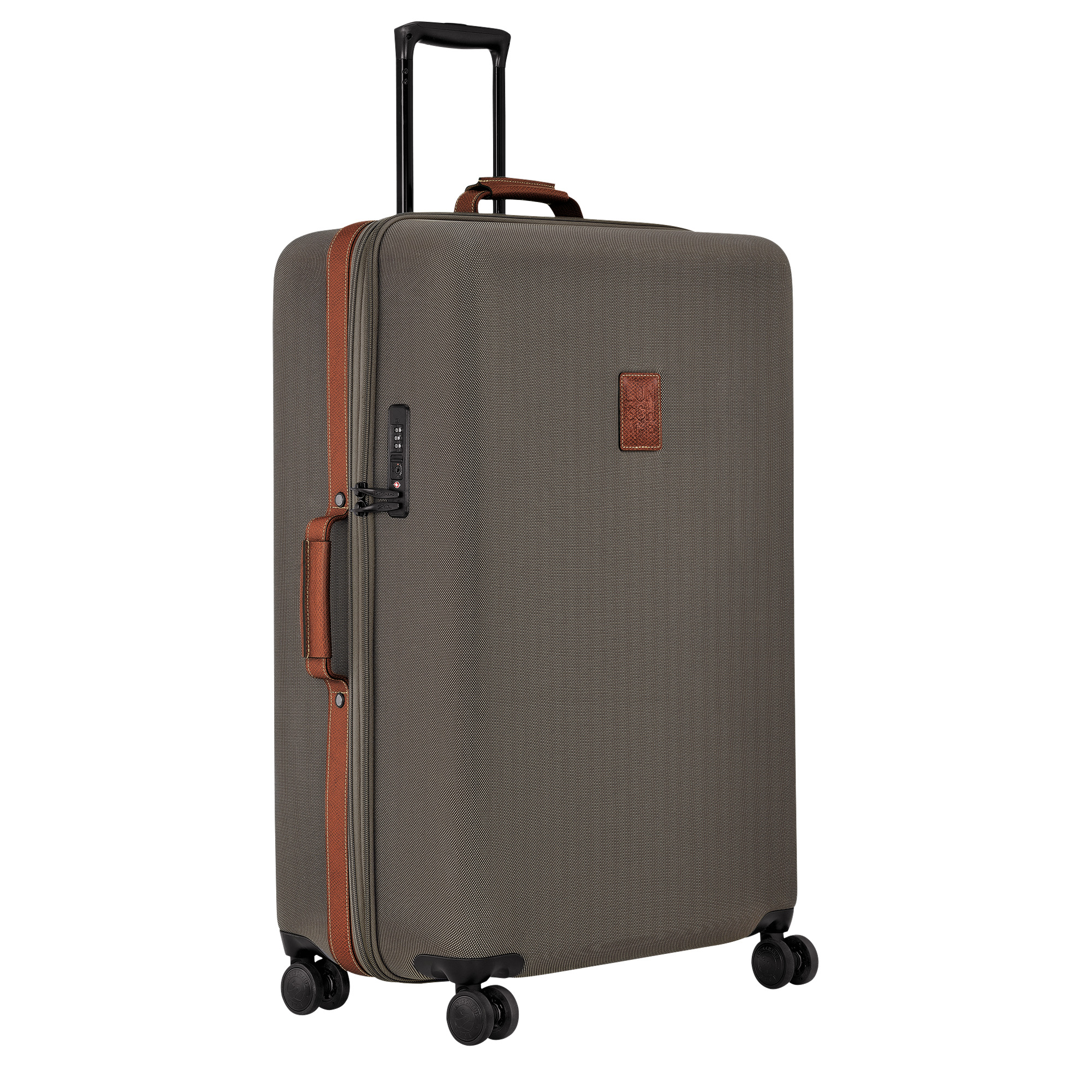 Boxford XL Suitcase Brown - Canvas - 3