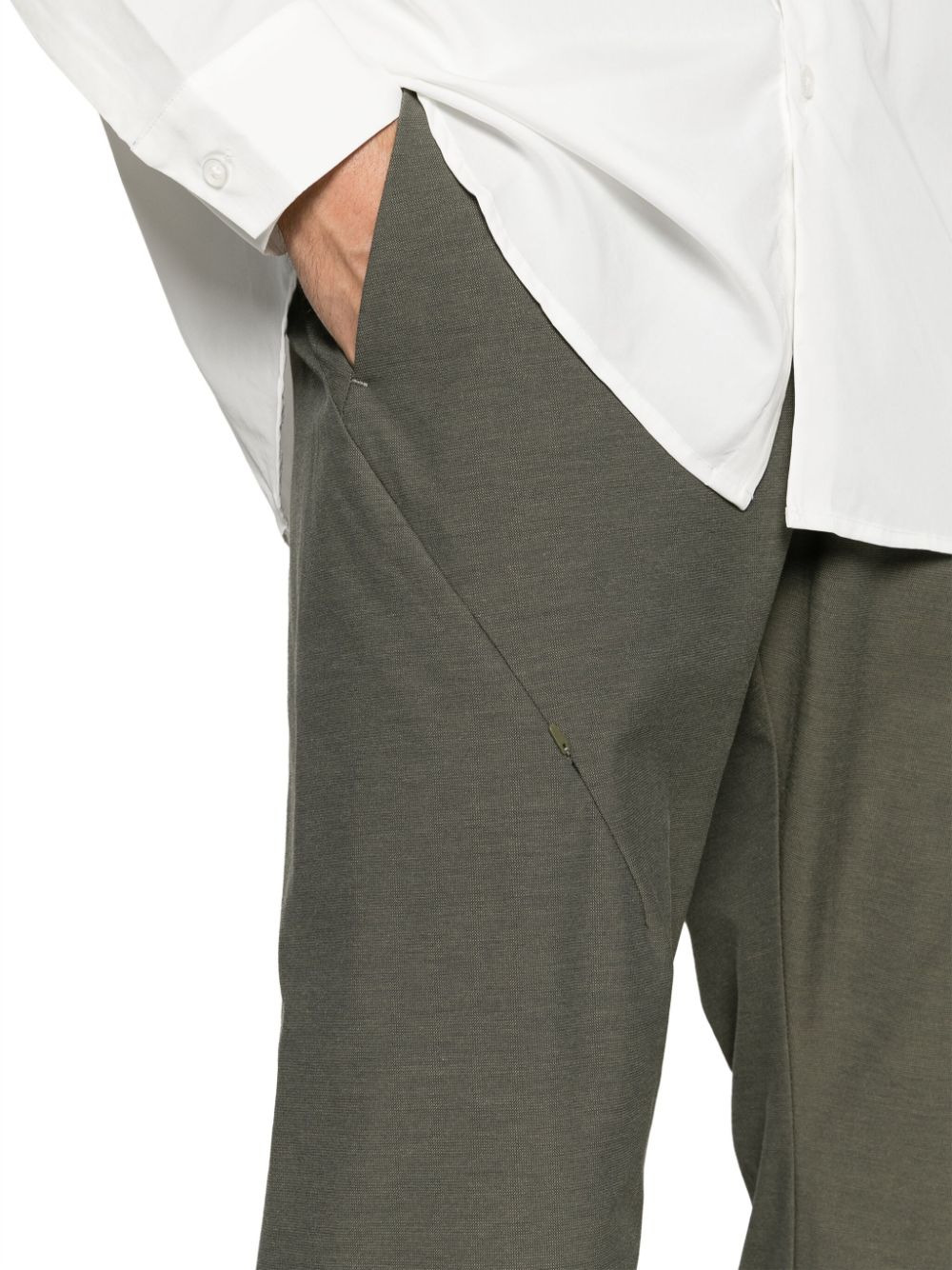 POST ARCHIVE FACTION Trousers Green - 4