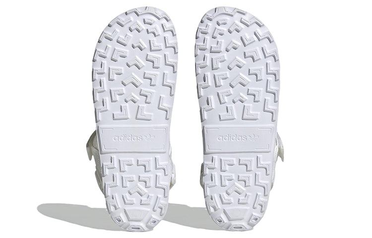 (WMNS) adidas Adilette Adventure Sandals 'White Wonder Taupe' HQ4242 - 5