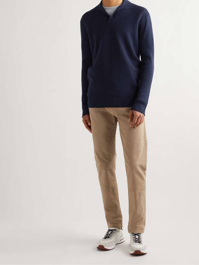 Loro Piana Cashmere and Silk-Blend Polo Shirt outlook
