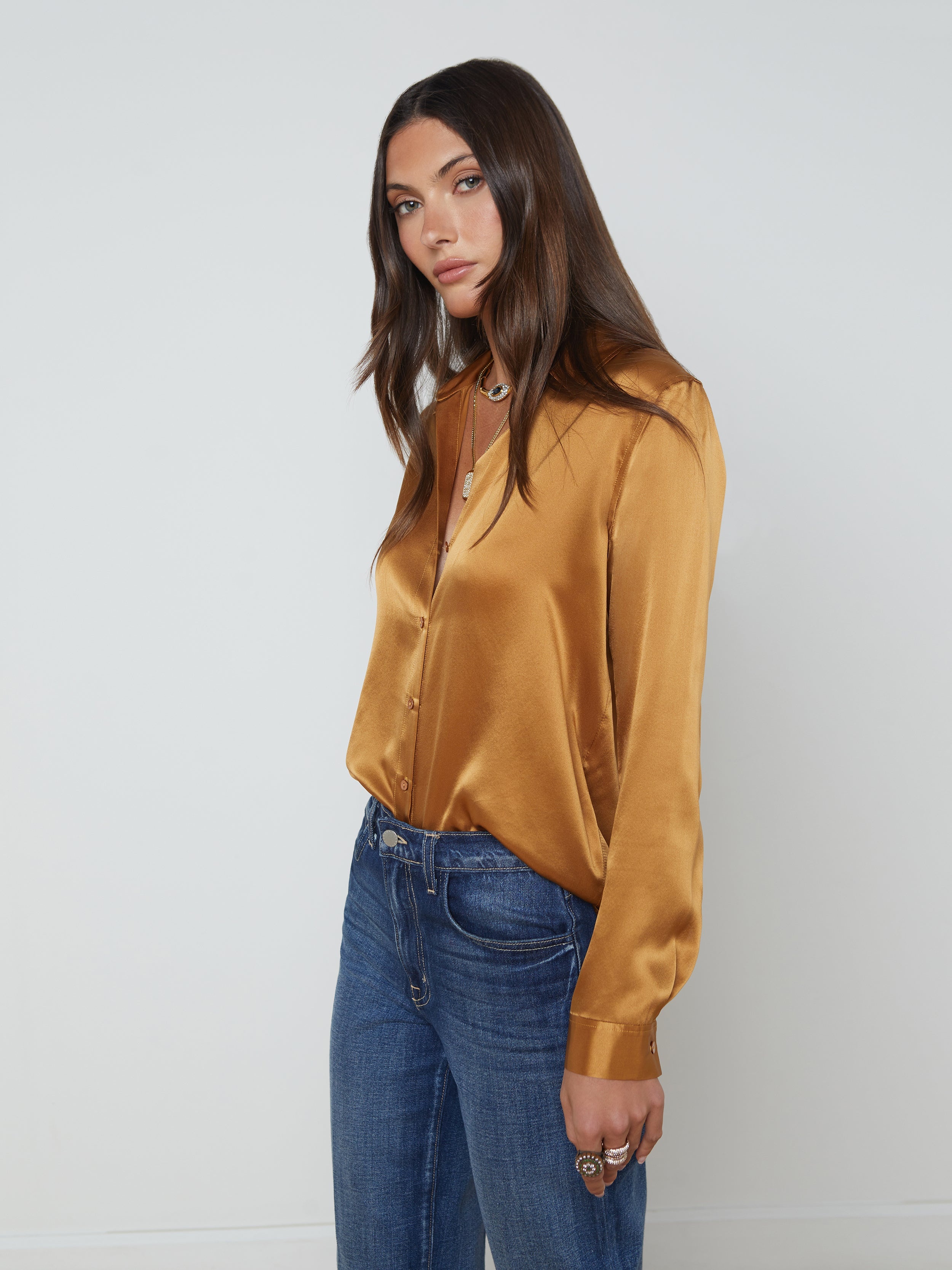 Tyler Silk Blouse - 4