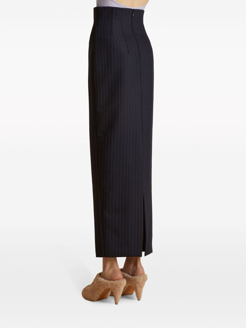 The Loxley pinstriped pencil skirt 4