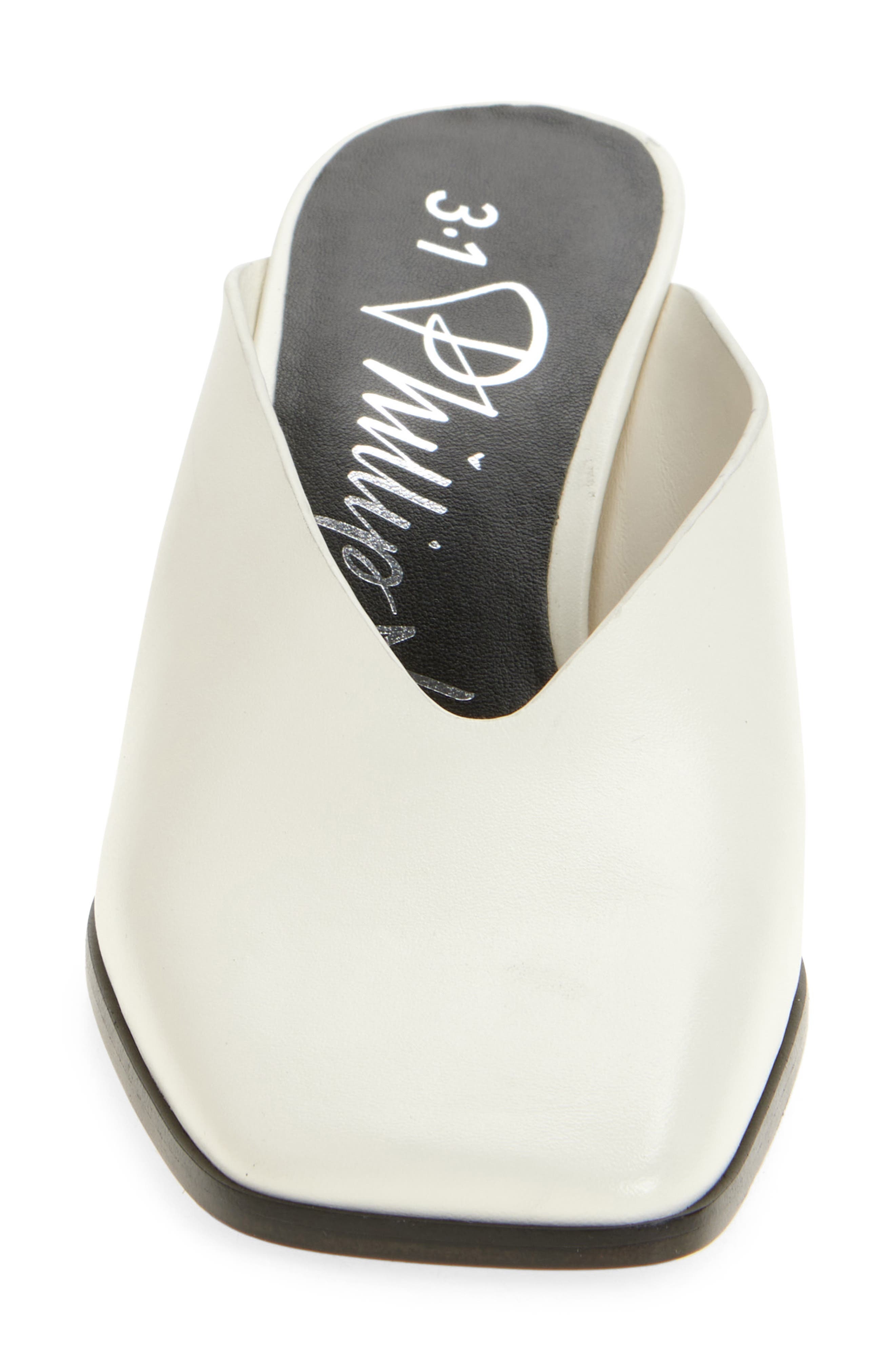 3.1 Phillip Lim Leather Mule in Antique White at Nordstrom - 4