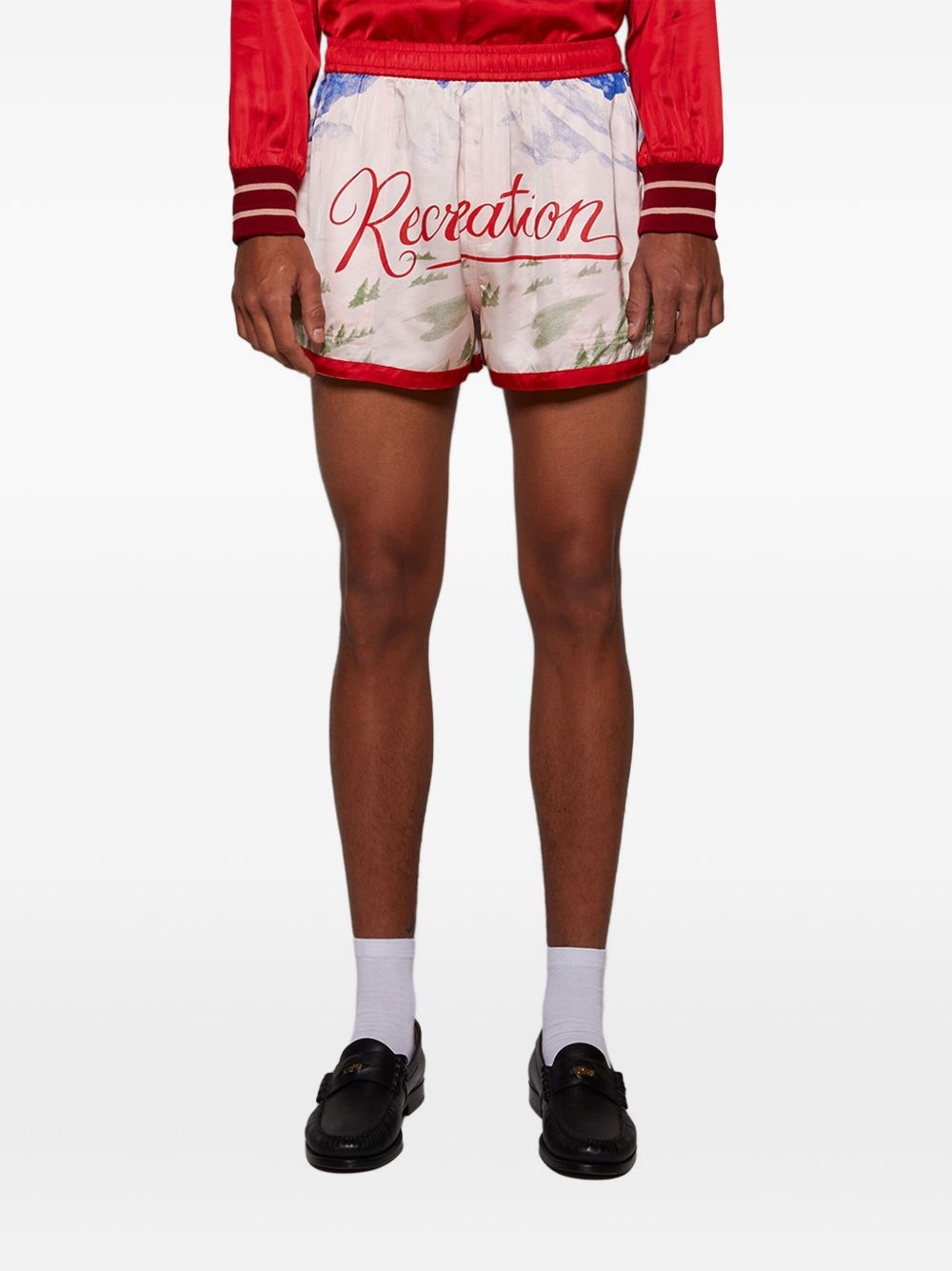 Postcard gym shorts - 3