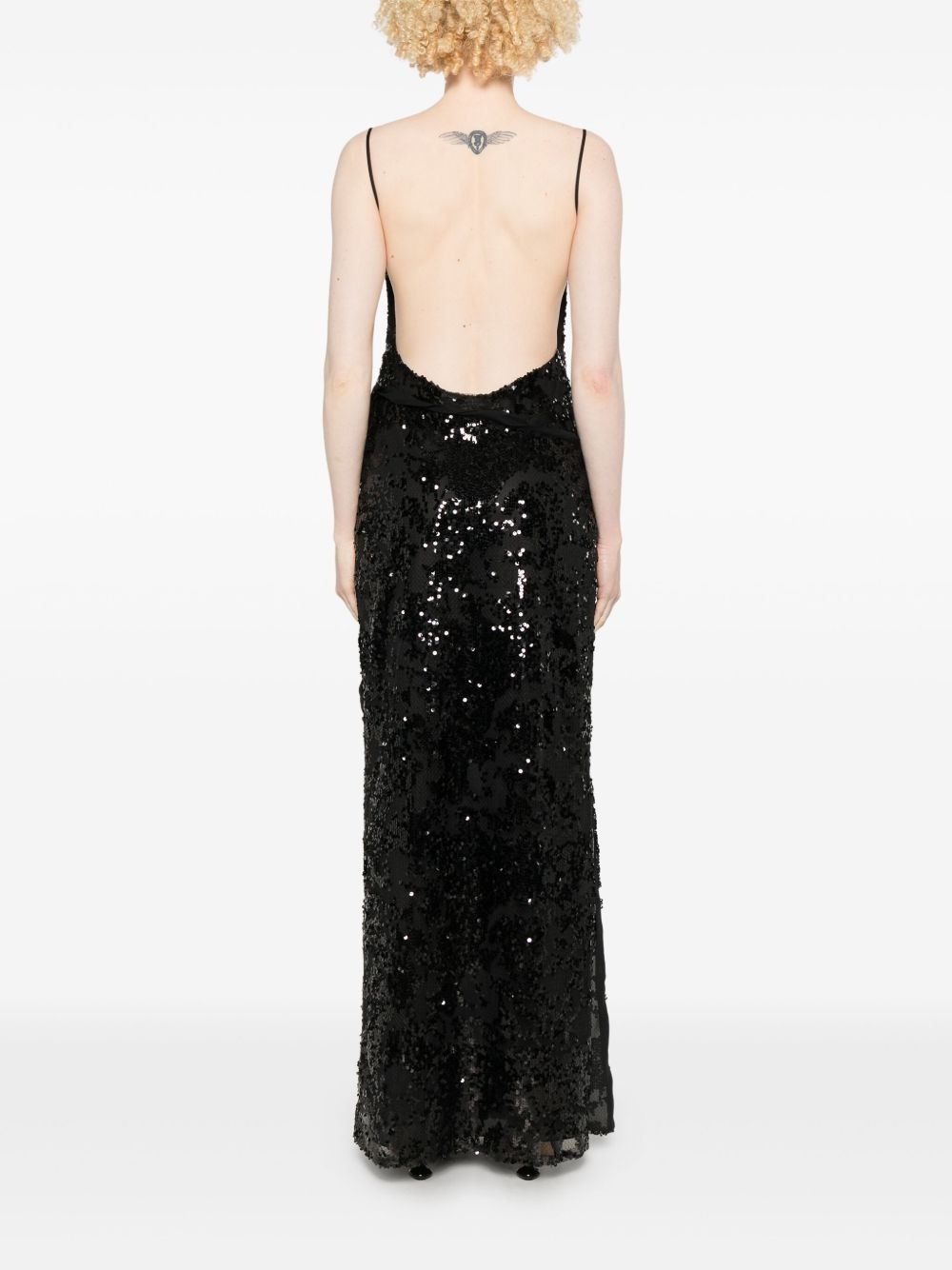 x Disney sequin-embellished maxi dress - 4