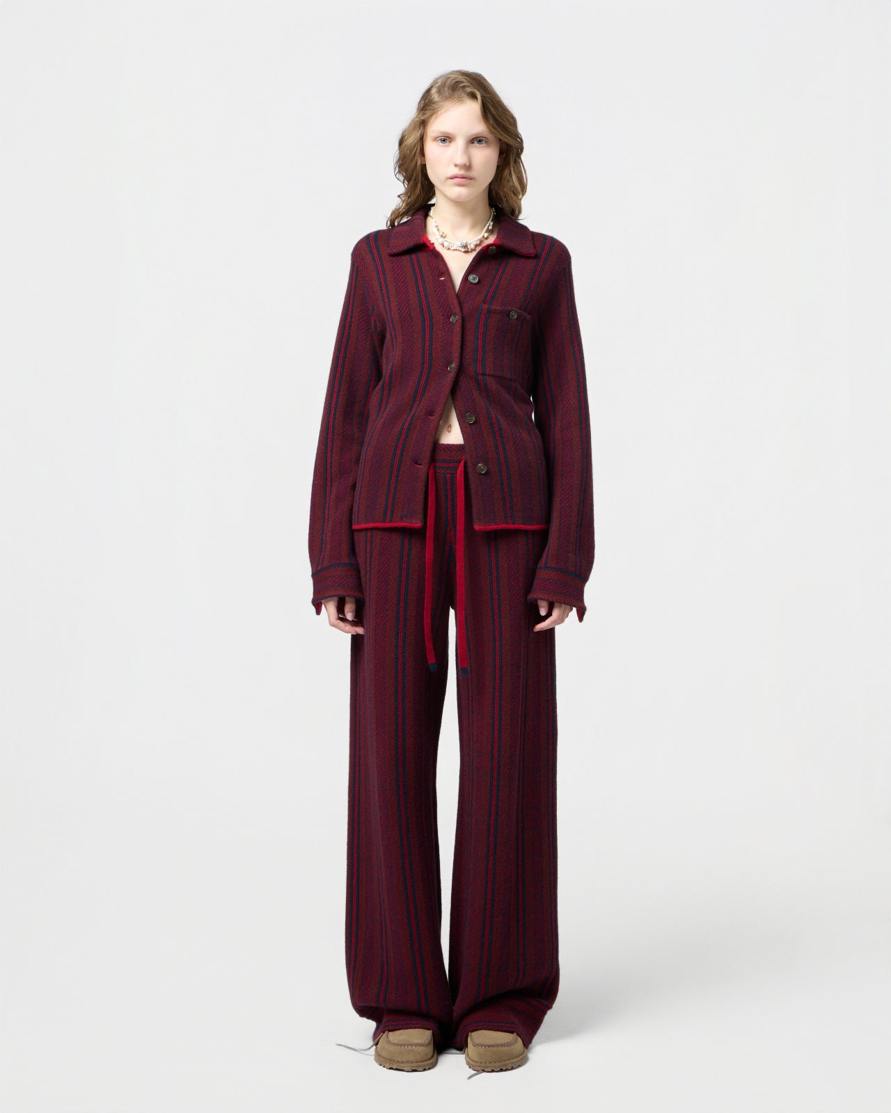 Stripe Lounge Pant - 3