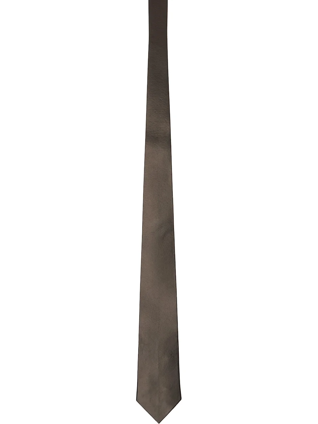 Black Soft Nappa Plonge Tie - 1