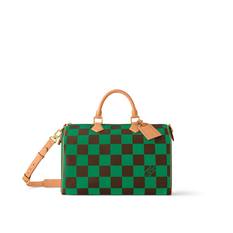 Speedy 40 Bandoulière Damier Pop - 1