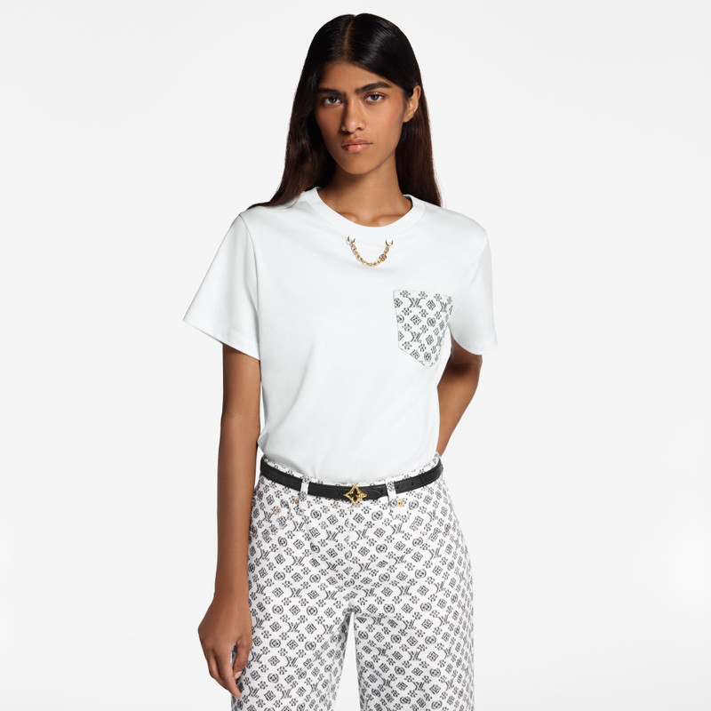 LV Flowergram 20mm Reversible Belt 4