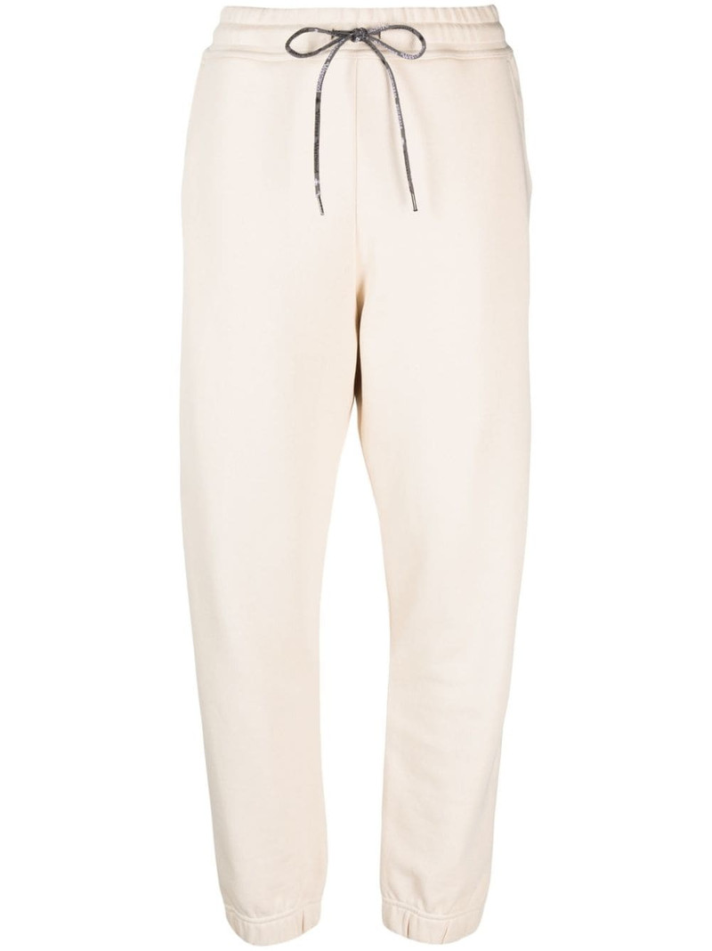Orb logo-embroidered cotton track pants 1