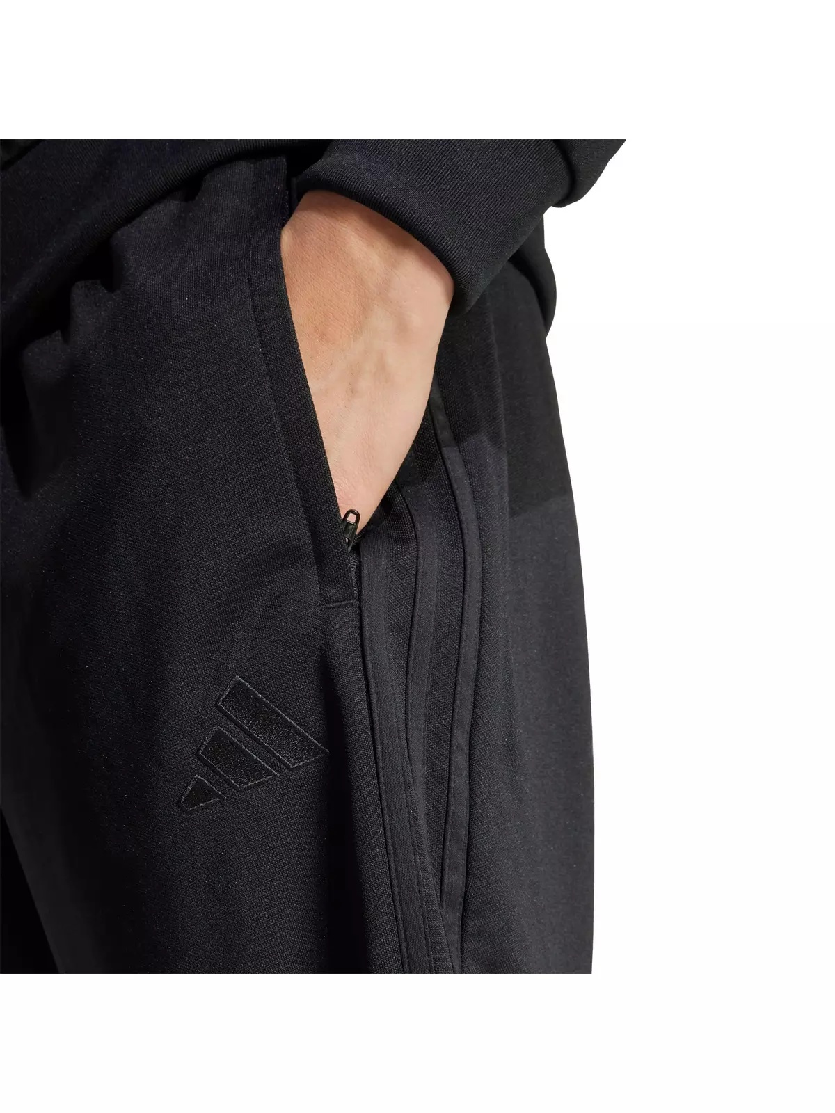 Men's Tiro 25 Essentials Training Tracksuit Bottoms -Black - 3