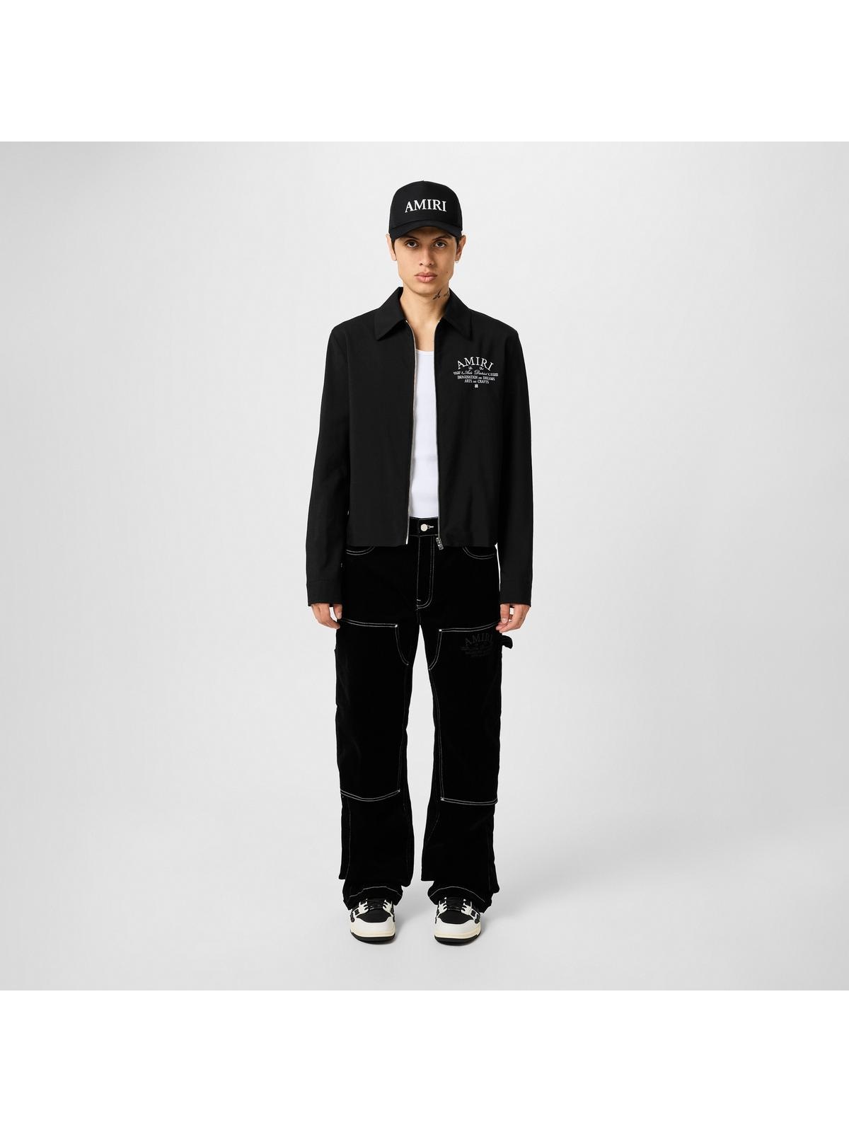ななな Amiri スタジャン AMIRI スタジャン ブラック/ホワイト 3／15日までセール - メルカリ